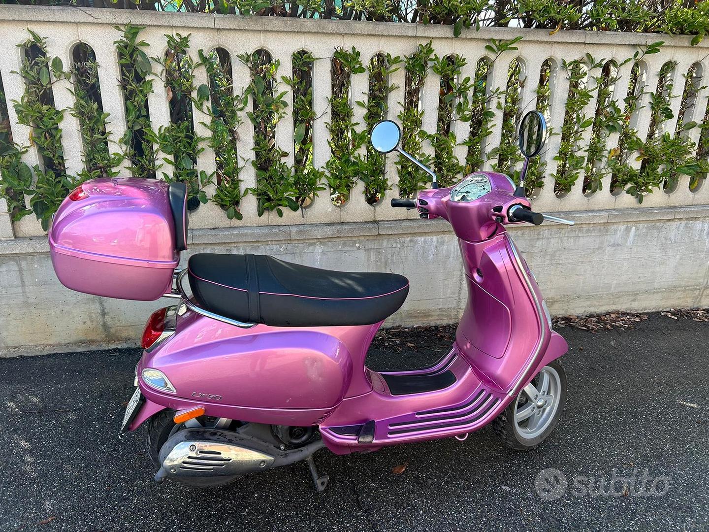Pink Vespa Scooter Vespa 2010 Lx 50 Piaggio Vespa 2010 For Sale In