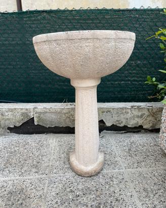 Lavabo in pietra fa esterni