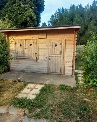Casetta di legno 