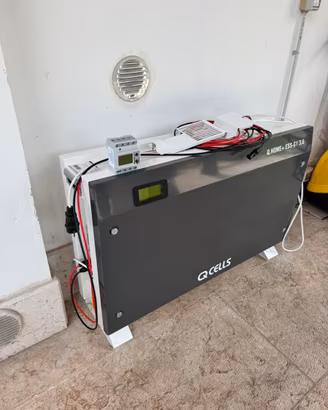 Batteria accumulo per pannelli solari con inverter