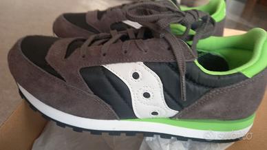 Saucony pantaloni collana maglione cardigan