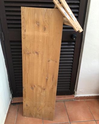 Mensola in faggio con 2 supporti cm 115 ikea