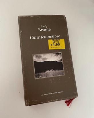 Libro Cofanetto Cime Tempestose Emily Bronte