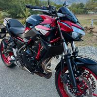 Kawasaki z 650 2024 Red/Black