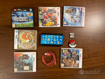 New Nintendo 3ds + 7 giochi + Pokéwalker + sd 32gb