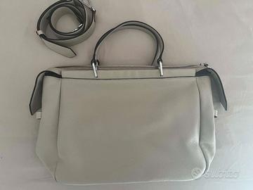 Borsa Coccinelle beige in pelle con tracolla
