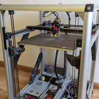 Stampante 3D autocostruita 310mm*310