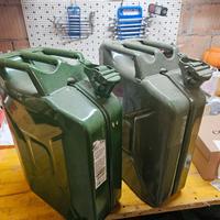 Taniche metalliche per carburante