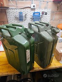 Taniche metalliche per carburante