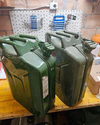 Taniche metalliche per carburante