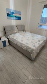 Letto matrimoniale con cassettone Ricci Casa–usato