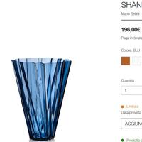 Kartell Shanghai Blu