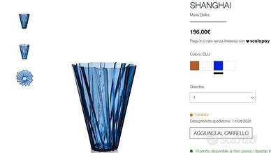 Kartell Shanghai Blu