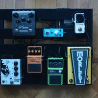 Pedaliera completa per chitarra/basso