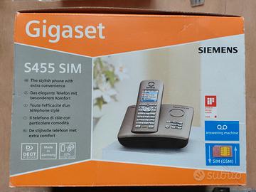 Siemens Gigaset S455 SIM - cordless 