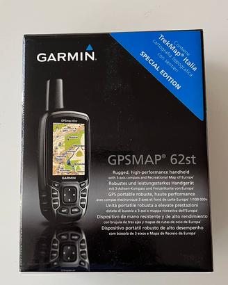 Navigatore Gps Garmin Gpsmap 62st per bicicletta