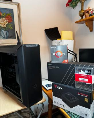 Pc Gaming rtx 3080 ti, 64gb ram, r9 5900x, 1tb m2