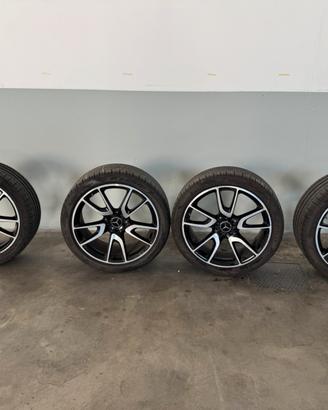 Cerchi Mercedes AMG 21” GLC 43 Coupé con Pirelli