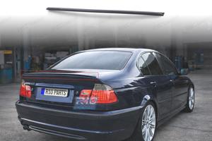 SPOILER BMW E46 SEDAN 98-05 LOOK M NERO LUCIDO