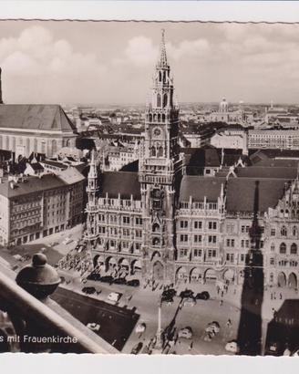 Cartolina Francoforte Cattedrale 1957