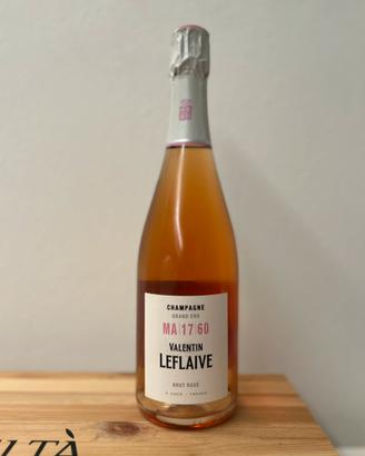 Valentin Leflaive champagne Rosé Brut MA 17 60