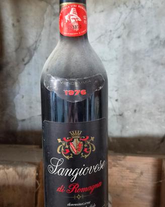 Sangiovese di Romagna - bottiglia d'epoca