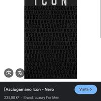 Telo mare Dsquared 2 Icon