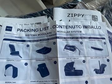 Trio inglesina zippy pro + articoli prima infanzia