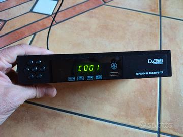 decoder digitale terrestre HDMI senza telecomando!