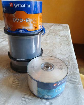 Dvd e cd vergini
