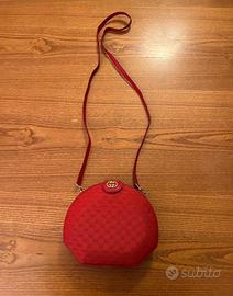 Gucci Rare Burgundy Monogram GG - Borsetta vintage