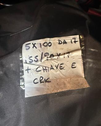 Ruotino  di scorta 17” Seat Arona con cric e chiav