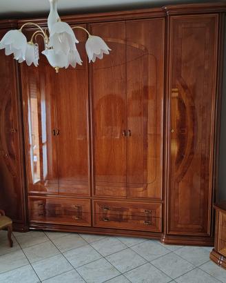 Camera da letto classica in legno di alta qualità 