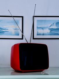 ⭕ TV Vintage Space Age anni '70 funzionante 