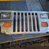 Griglia - Calandra Cromata Per Jeep Wrangler YJ