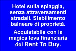 Hotel sulla spiaggia