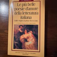 Le più belle poesie d’amore letteratura italiana