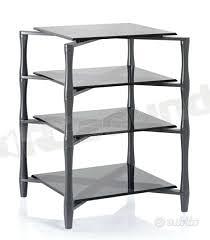 RIPIANI VETRO NUOVI MOBILE HI-FI NORSTONE SLENDER