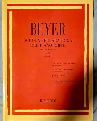 Metodo Pianoforte BEYER Scuola Preparatoria