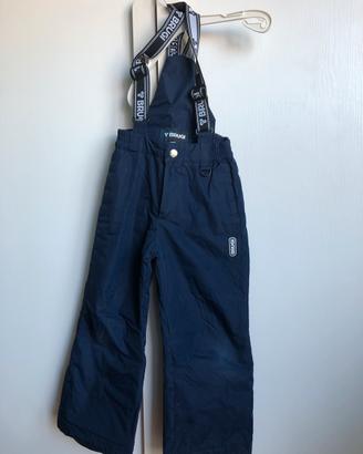 Pantaloni da neve 5-6 anni brugi