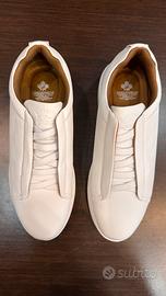 Sneakers Binache in pelle-stile casual ed Elegante