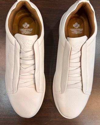 Sneakers Binache in pelle-stile casual ed Elegante