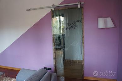 Porta vetro scorrevole Staino & Staino