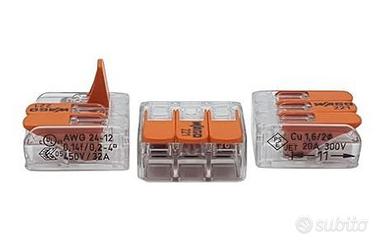 Morsetto rapido Wago 3x4