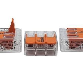 Morsetto rapido Wago 3x4