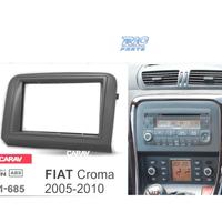 TELAIO GRIGIO SCURO 2-DIN PER FIAT CROMA