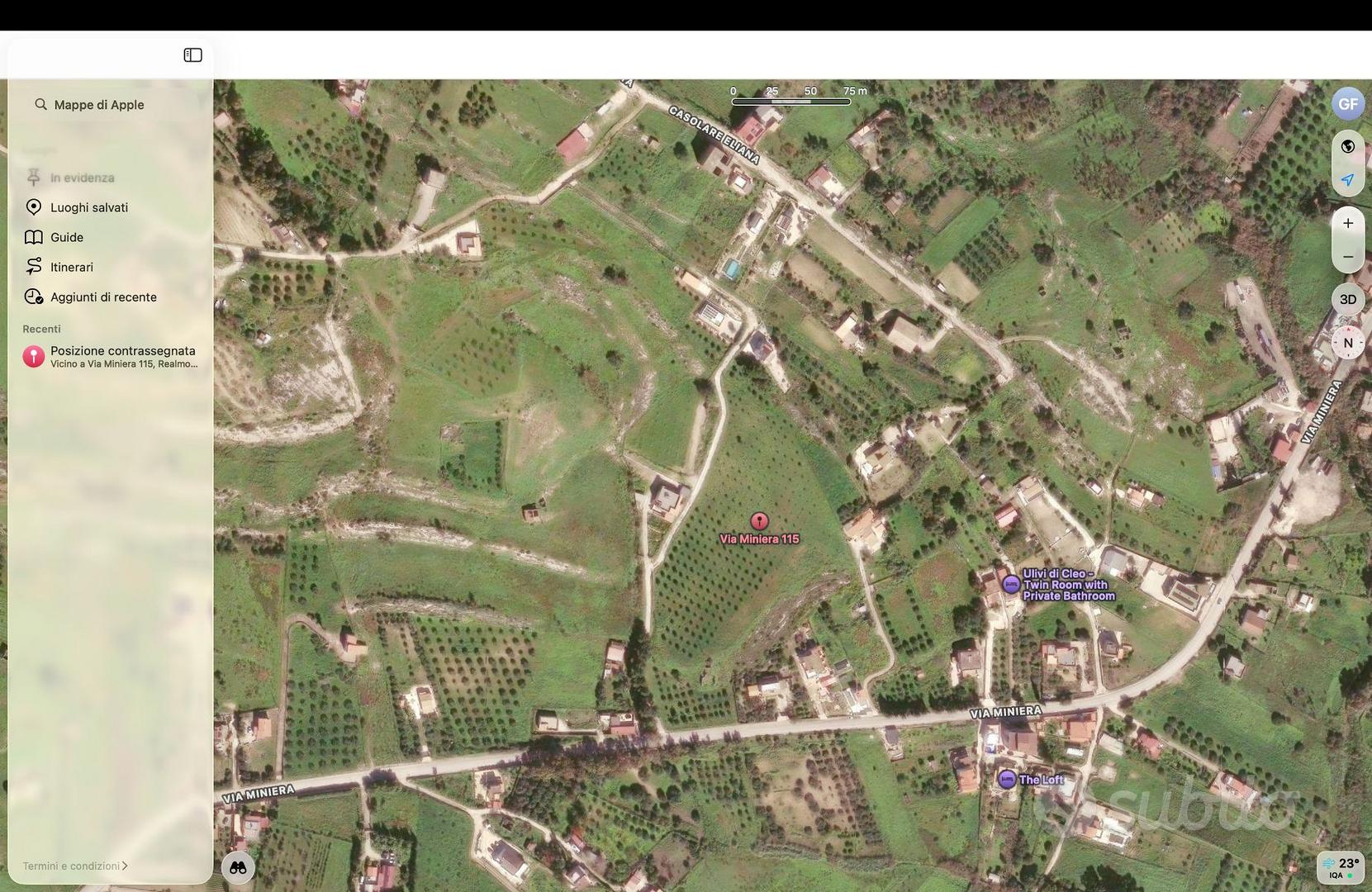 terreno a realmonte, contrada scavuzzo - Vista 5