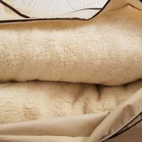 Coperta matrimoniale in lana merinos