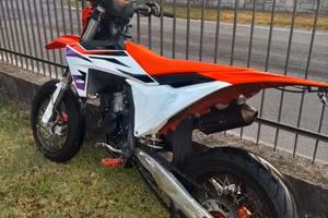 KTM SX 125 2024 targata e motard