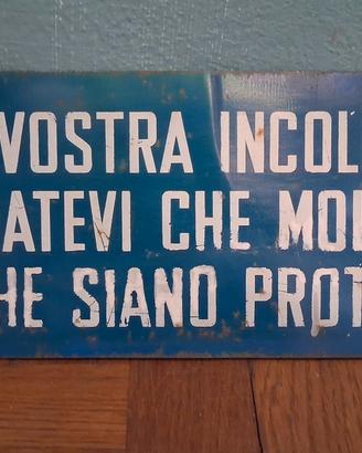 cartello mole, lame e seghe 